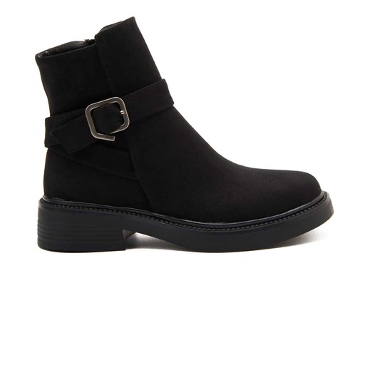 Women chamois boots - Black