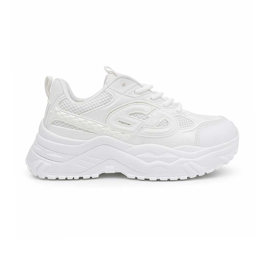 Fashion women sneakers - White