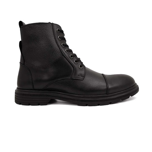 Men's leather half boot - Black