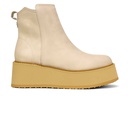 Women's Platform Boot - Off White