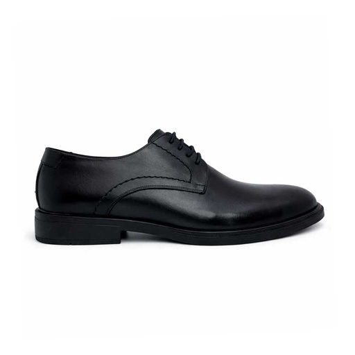 Men's Leather Casual Shoes - Black