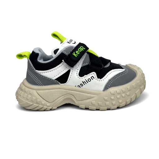 سنيكرز بنعل مودرن للجنسين - أسود