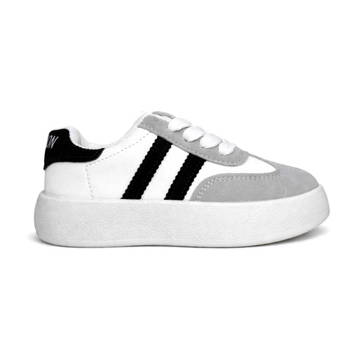 Unisex Chamois Children Sneakers - White