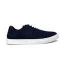 Men's Genuine Suede Sneakers - Navy