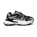 Women's Fashionable Chunky Sole Sneakers - Black