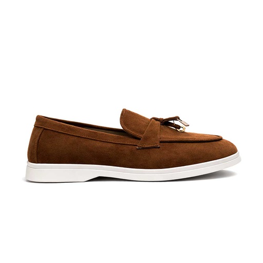 Women's Suede Loafer - Havana