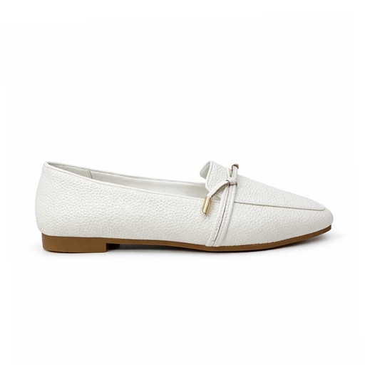 Women's Casual Ballerina - White